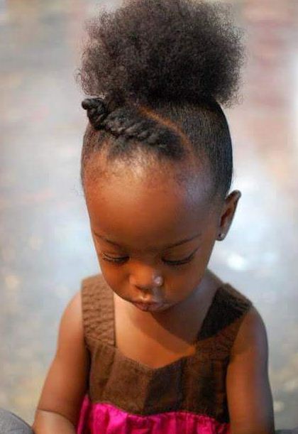 40 Easy Hairstyles for 3-Year-Old Black Girls - Coils and Glory