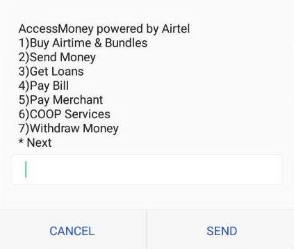 how to get airtel money